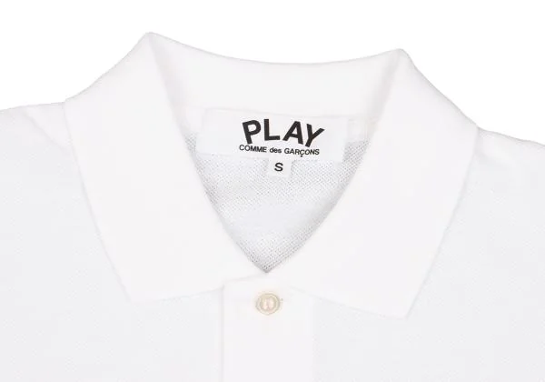 PLAY COMME des GARCONS Heart Patch Polo Shirt K-153027_004