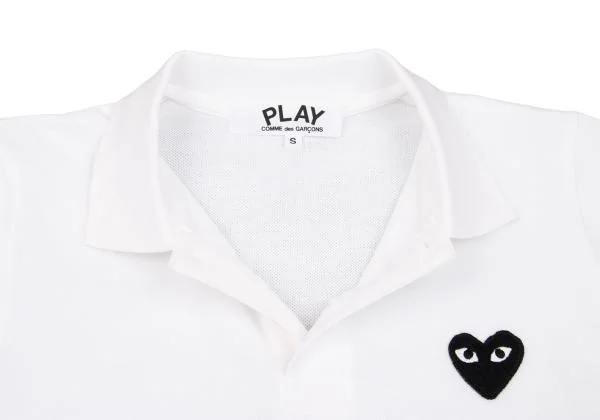 PLAY COMME des GARCONS Heart Patch Polo Shirt K-153027_006