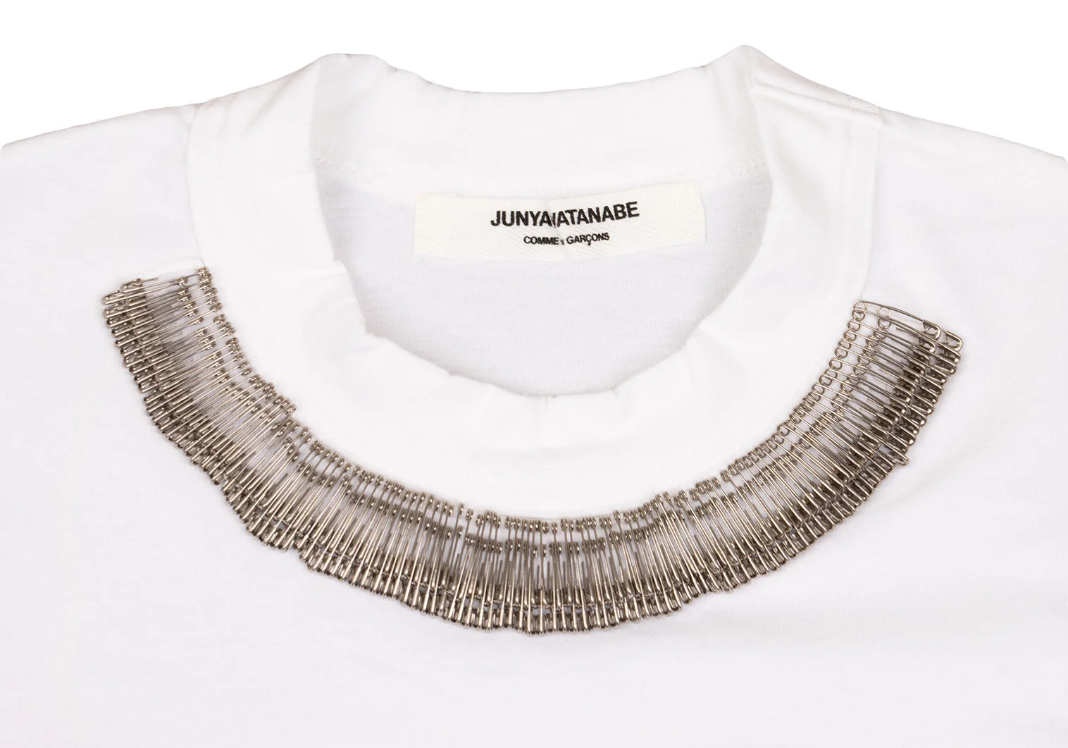 ✨美品✨JUNYA WATANABE ホワイトネットTシャツ M JUNYA WATANABE COMME Des GARÇONS | White Men's T-shirt | YOOX