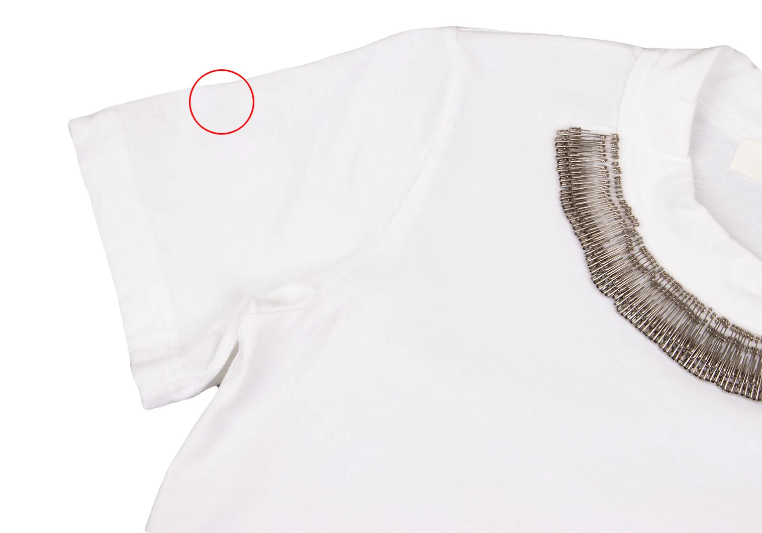 JUNYA WATANABE COMME des GARCONS Safety Pins Embellished T