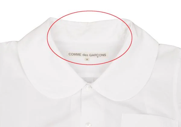 COMME des GARCONS Cotton Round Collar Shirt K-153043_004