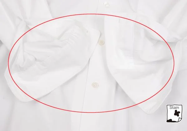 COMME des GARCONS Cotton Round Collar Shirt K-153043_009