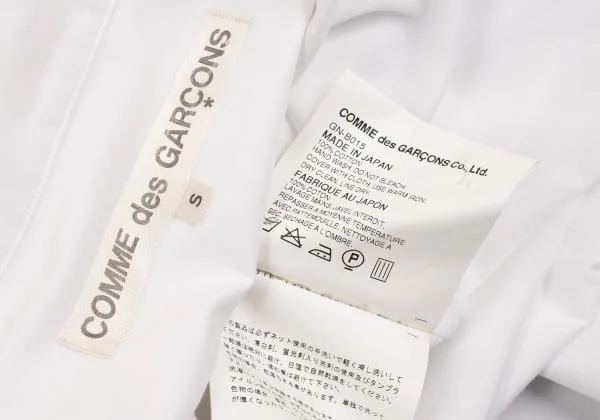COMME des GARCONS Cotton Round Collar Shirt K-153043_019