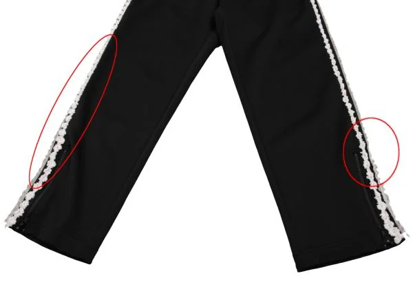 COMME des GARCONS Lace Blade Sideline Jersey Pants K-153045_005