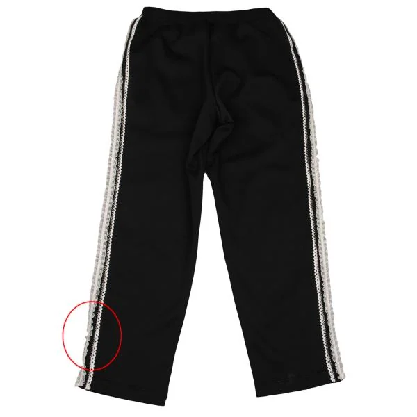 COMME des GARCONS Lace Blade Sideline Jersey Pants K-153045_011