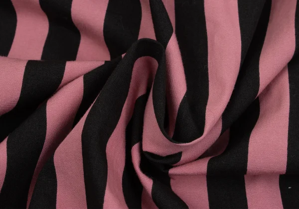 COMME des GARCONS HOMME PLUS Bold Striped Ruffle Lined Shirt K-153083_016