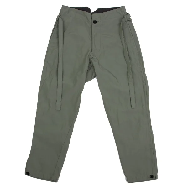 COMME des GARCONS HOMME PLUS Nylon String Design Jodhpur Pants Khaki S K-153089_001