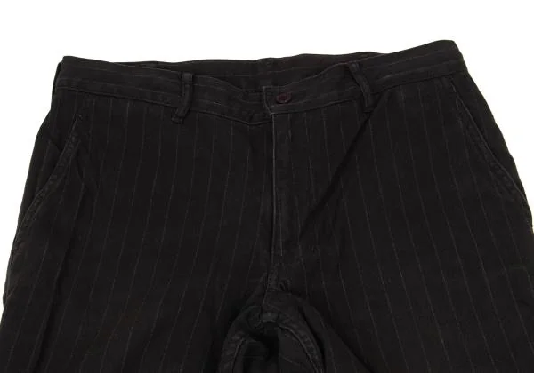 COMME des GARCONS HOMME PLUS Cotton Stripe Tapered Pants K-153090_004