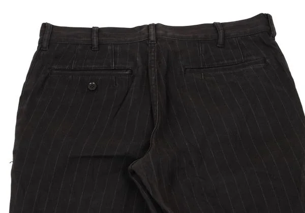 COMME des GARCONS HOMME PLUS Cotton Stripe Tapered Pants K-153090_014