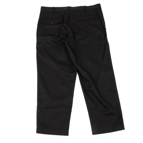 COMME des GARCONS HOMME PLUS Wool Poly Gaba Cropped Pants K-153091_009