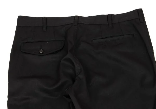 COMME des GARCONS HOMME PLUS Wool Poly Gaba Cropped Pants K-153091_010
