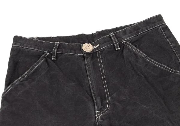 COMME des GARCONS HOMME PLUS Cotton Button Design Stitch Pants K-153092_003