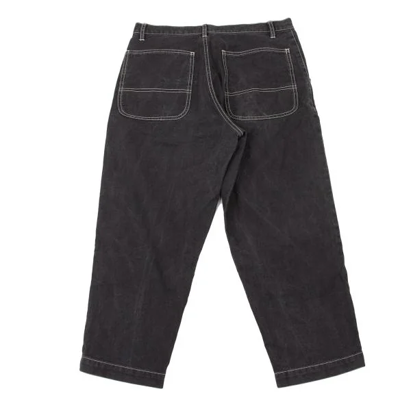 COMME des GARCONS HOMME PLUS Cotton Button Design Stitch Pants K-153092_009