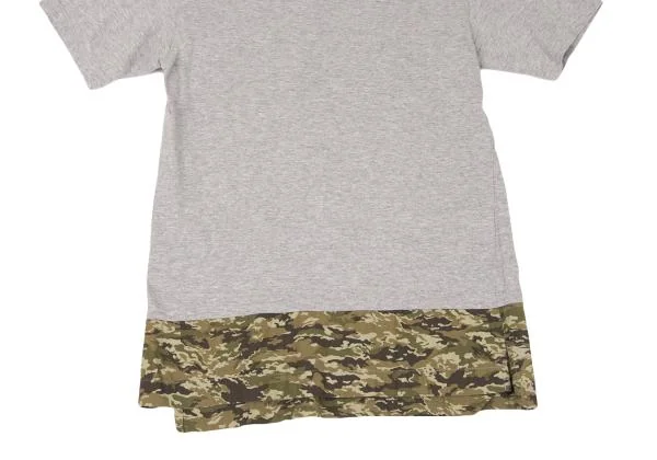 COMME des GARCONS HOMME DEUX Hem Camo Switching T-shirt K-153099_005