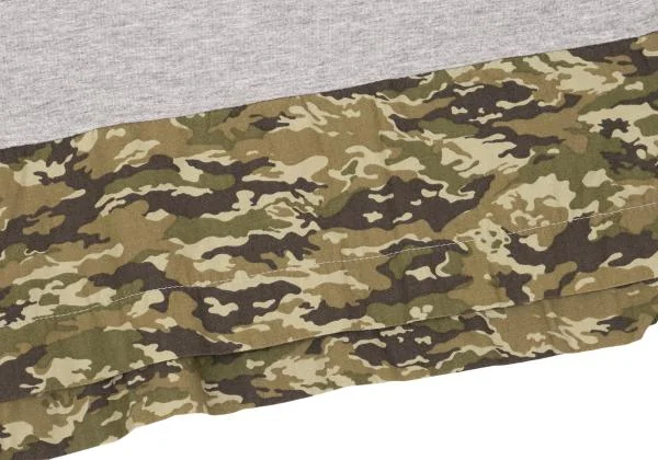 COMME des GARCONS HOMME DEUX Hem Camo Switching T-shirt K-153099_006