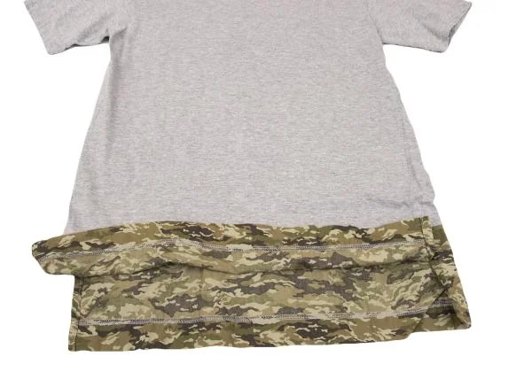 COMME des GARCONS HOMME DEUX Hem Camo Switching T-shirt K-153099_007