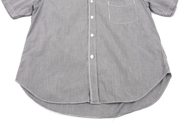 COMME des GARCONS HOMME Pin Check Short Sleeve Button Down Shirt K-153101_008