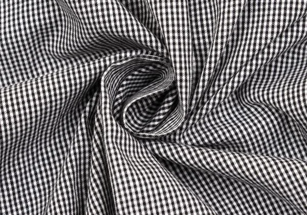 COMME des GARCONS HOMME Pin Check Short Sleeve Button Down Shirt K-153101_011