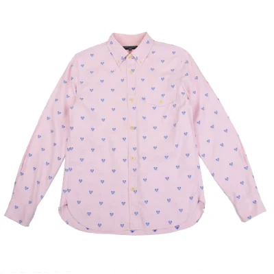 COMME des GARCONS HOMME Butterfly Embroidery Long Sleeve Shirt