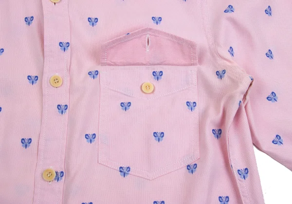 COMME des GARCONS HOMME Butterfly Embroidery Long Sleeve Shirt K-153103_005