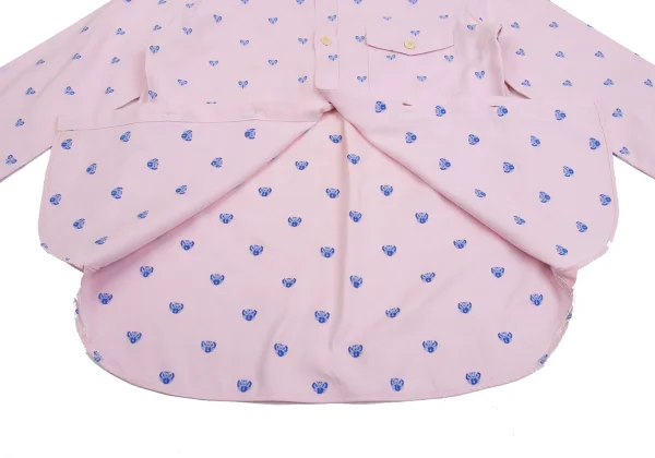 COMME des GARCONS HOMME Butterfly Embroidery Long Sleeve Shirt K-153103_013