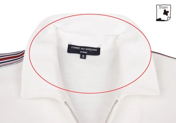 COMME des GARCONS HOMME Taping Cotton Zip Shirt Blouson K-153106_008