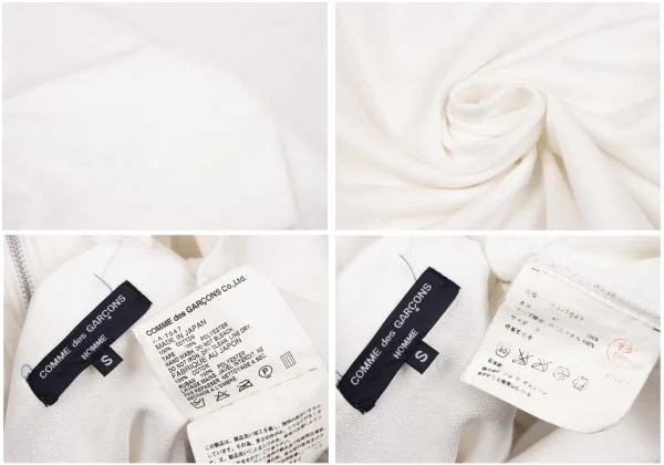 COMME des GARCONS HOMME Taping Cotton Zip Shirt Blouson K-153106_019