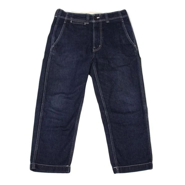 COMME des GARCONS HOMME White Stitch Jeans   K-153107_001