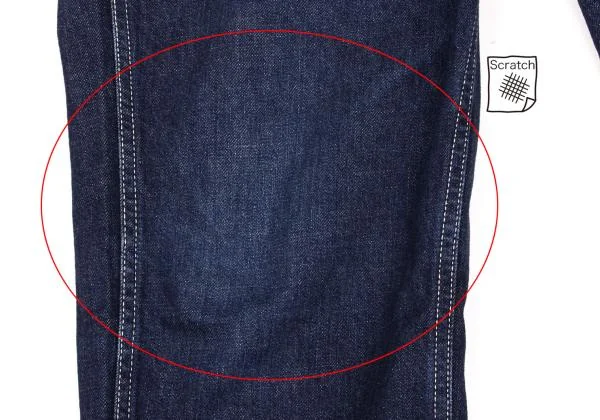 COMME des GARCONS HOMME White Stitch Jeans K-153107_009