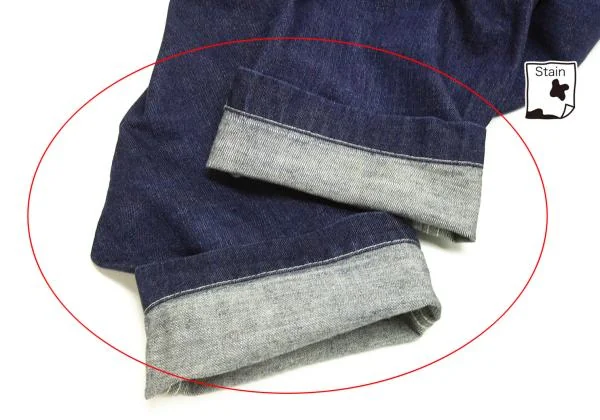 COMME des GARCONS HOMME White Stitch Jeans K-153107_011