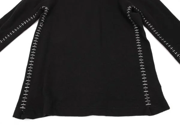 COMME des GARCONS HOMME PLUS White Stitch Switching Top K-153111_012