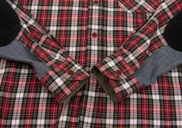 JUNYA WATANABE MAN COMME des GARCONS Switching Check Shirt K-153118_007