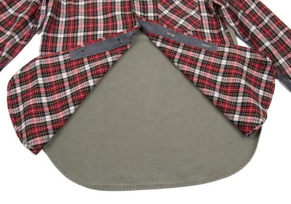 JUNYA WATANABE MAN COMME des GARCONS Switching Check Shirt K-153118_012