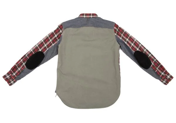 JUNYA WATANABE MAN COMME des GARCONS Switching Check Shirt K-153118_013