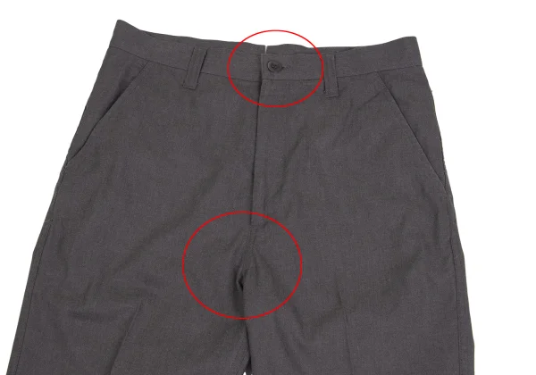 JUNYA WATANABE MAN COMME des GARCONS Poly Cotton Center Pleated Pants K-153123_002