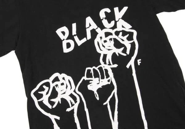 ブラックコムデギャルソンBLACK COMME des GARCONS クラックロゴ
