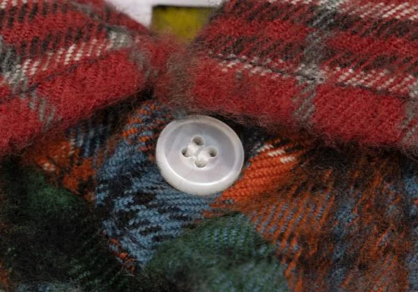 eYe JUNYA WATANABE MAN Wool Fulling Switching Check Shirt K-153129_004