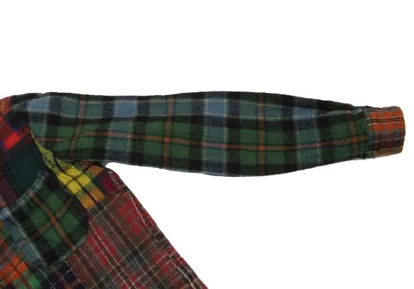 eYe JUNYA WATANABE MAN Wool Fulling Switching Check Shirt K-153129_007
