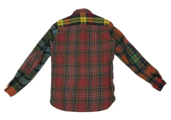 eYe JUNYA WATANABE MAN Wool Fulling Switching Check Shirt K-153129_013