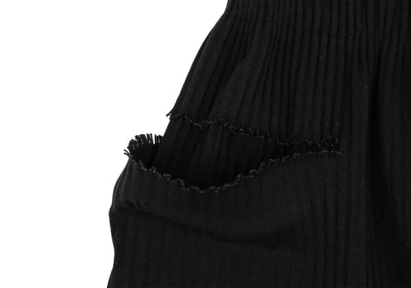 ISSEY MIYAKE me Fine Knit Pleated Wide Pants K-153139_003