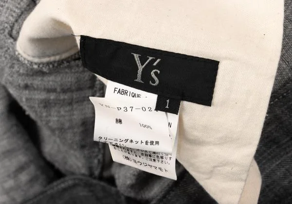 Y's Back Pocket Design Dropped Crotch Pants K-153150_013