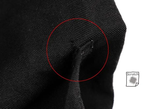 Y's Tencel Linen Tuck Dropped Crotch Pants K-153153_012