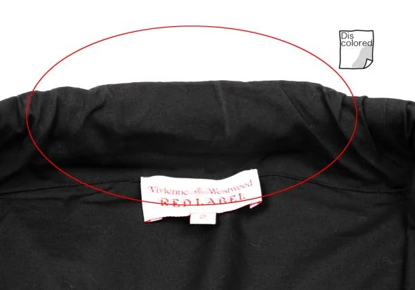 ヴィヴィアンウエストウッド レッドレーベルVivienne Westwood Red Label オーブ刺繍リボンギャザーカットソー 黒2 K-153158_007