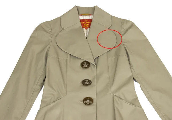 Vivienne Westwood Red Label Love Collar Cotton Coat K-153164_003