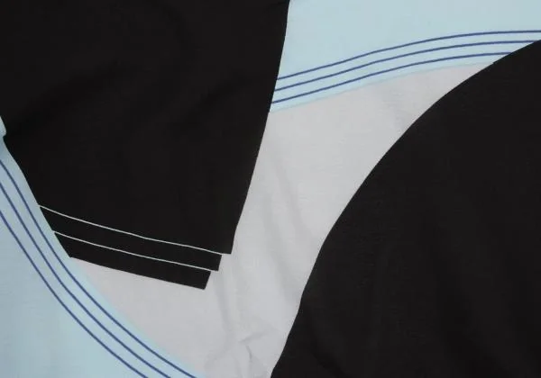 Yohji Yamamoto FEMME Silk Printed Tape Design Bolero K-153196_009