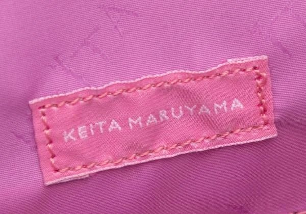 KEITA MARUYAMA Floral patched Leather Tote Bag K-153205_013