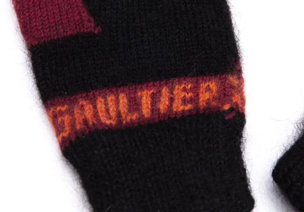 Jean Paul GAULTIER Logo Knit Gloves K-153227_006