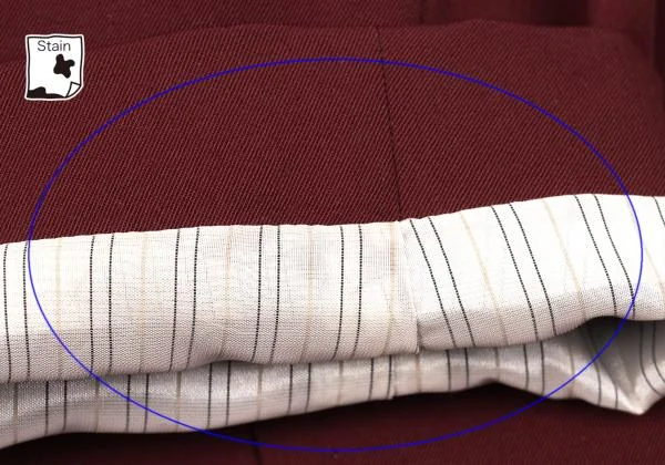 ポールスミスPaul Smith ウールギャバパッチポケットノーカラージャケット  赤40 K-153280_009