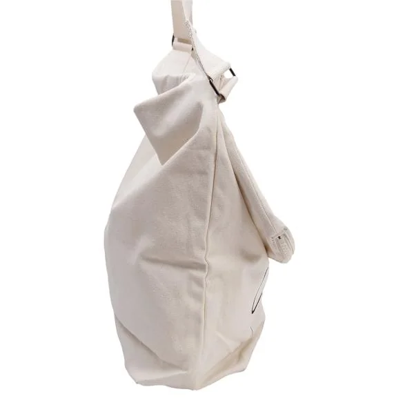 ヨウジヤマモトYohji Yamamoto シグニチャーロゴショルダーオリジナルバッグ 生成り K-153342_006