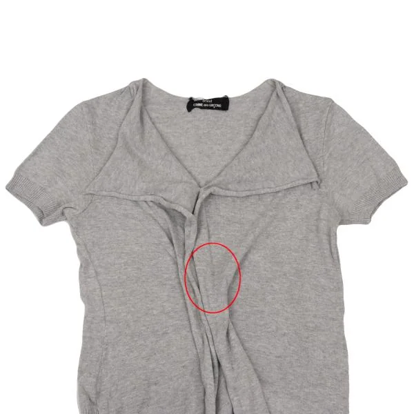 tricot COMME des GARCONS Front Drape Knit Top K-153351_003